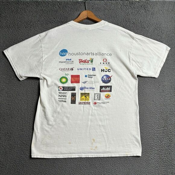 Vtg Y2K The Lady Spade Concert T-Shirt Size Large J-Pop Band Tee Music Japanese - Picture 6 of 15